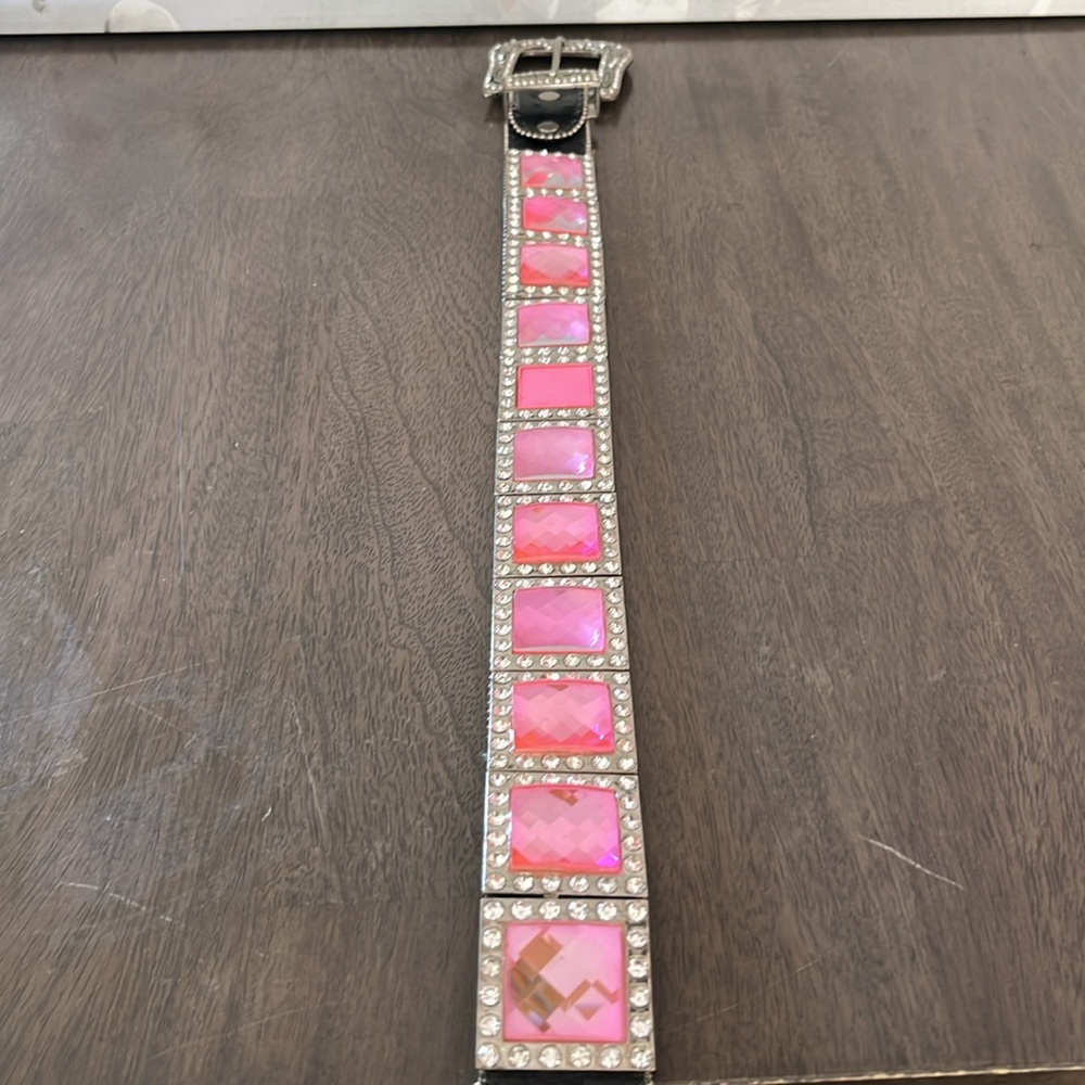WB ATLAS Bling Rhinestone Belt - Picture 7 of 10